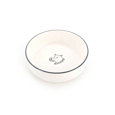 Factory Custom Pet Food Water Bowl Ceramic